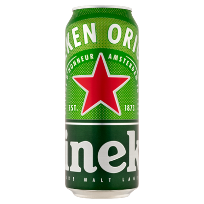 Heineken Original minőségi világos sör 5% 0,5 l doboz