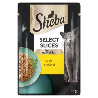 Sheba Selection teljes értékű állateledel felnőtt macskák számára csirkével 85 g