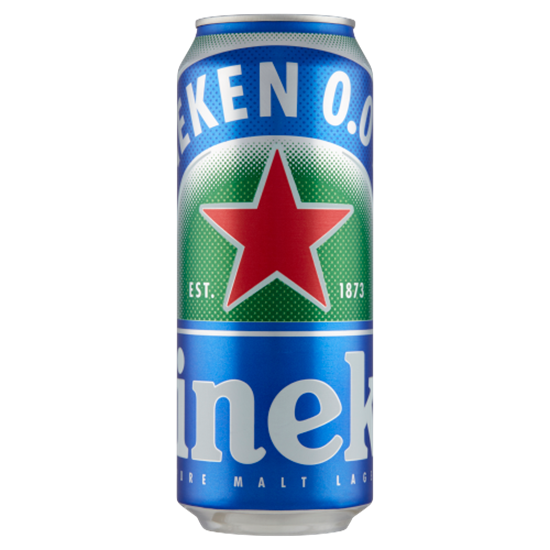 Heineken alkoholmentes világos sör 0,5 l doboz