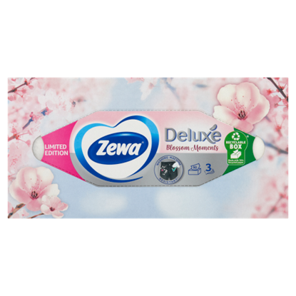 Zewa Deluxe Magical Winter dobozos illatmentes papír zsebkendő 3 rétegű 90 db