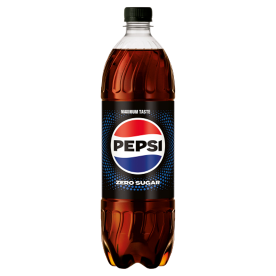 Pepsi Max colaízű energiamentes szénsavas üdítőital édesítőszerekkel 1 l