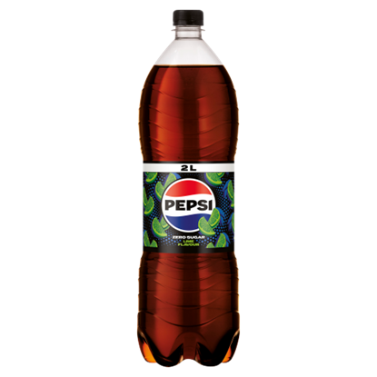 Pepsi Lime colaízű energiamentes szénsavas üdítőital édesítőszerekkel lime ízesítéssel 2 l