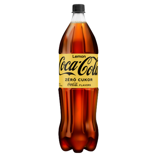 Coca-Cola Zero cola- és citromízű energiamentes szénsavas üdítőital édesítőszerekkel 1,75 l